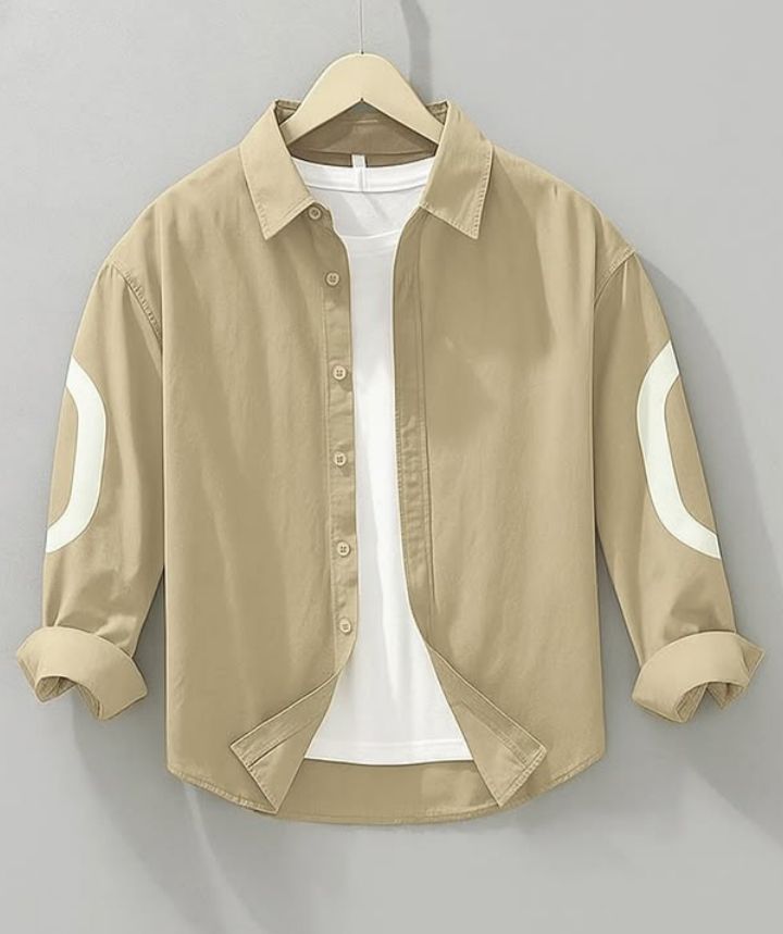 Full hand Beige shirt