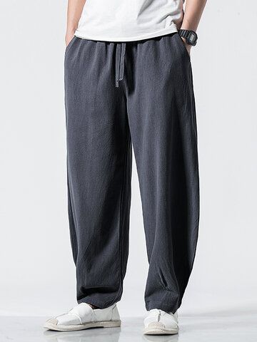 Grey Lenin pant