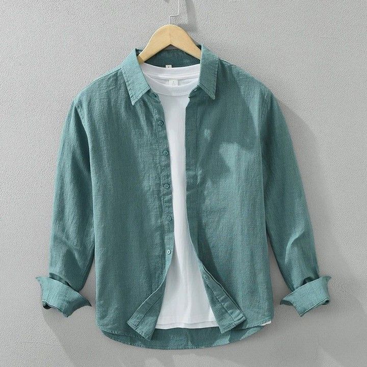Full sleeve green shirt
